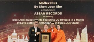 Shen Loon She Recognized for Most Joint Supplements Featuring UC-II® Sold in a Month Shen Loon She Recognized for Most Joint Supplements Featuring UC-II® Sold in a Month