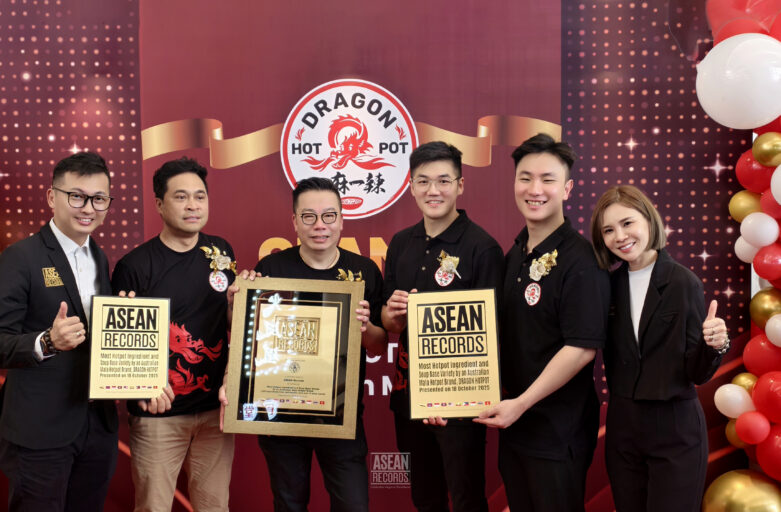 Dragon Hotpot Officially Recognised by ASEAN Records for Most Hotpot Ingredient and Soup Base Variety by an Australian Mala Hotpot Brand Dragon Hotpot Officially Recognised by ASEAN Records for Most Hotpot Ingredient and Soup Base Variety by an Australian Mala Hotpot Brand