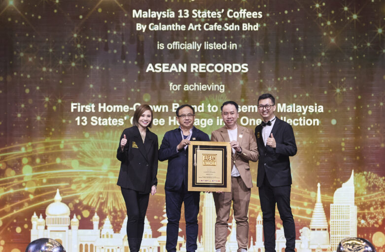 Calanthe Art Café Recognised by ASEAN Records for Uniting Malaysia’s 13 States Through a Single Coffee Collection
