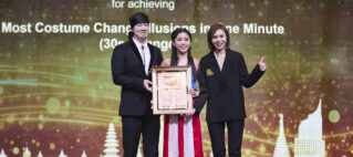 Mark & Pinky Officially Recognised by ASEAN Records and ASIA Records for Record-Breaking Costume-Change Illusion