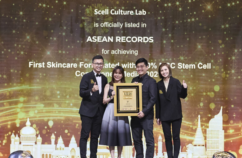 Scell Culture Lab Makes ASEAN Records For Achieving A Groundbreaking Skincare Innovation
