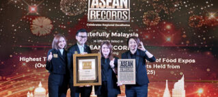 Tastefully Malaysia Receives ASEAN Records Recognition for Highest Total Number of Visitors Across a Series of Food Expos