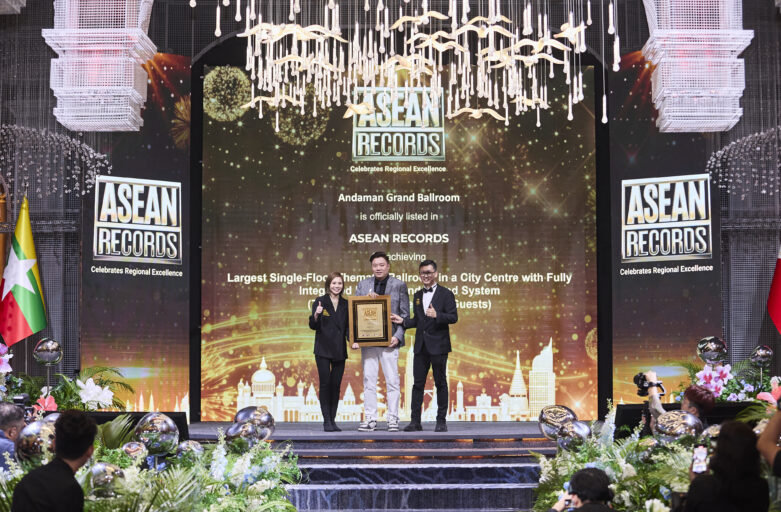 Andaman Grand Ballroom Recognised By ASEAN Records For The Largest Single-Floor Thematic Ballroom in a City Centre