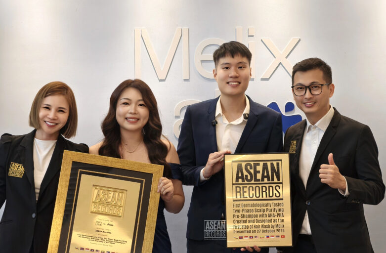 Melix Lab Recognised by ASEAN Records for Pioneering Scalp Care Innovation