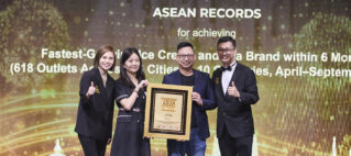 Ai-CHA Officially Recognised by ASEAN Records as The Fastest-Growing Ice Cream and Tea Brand within 6 Months
