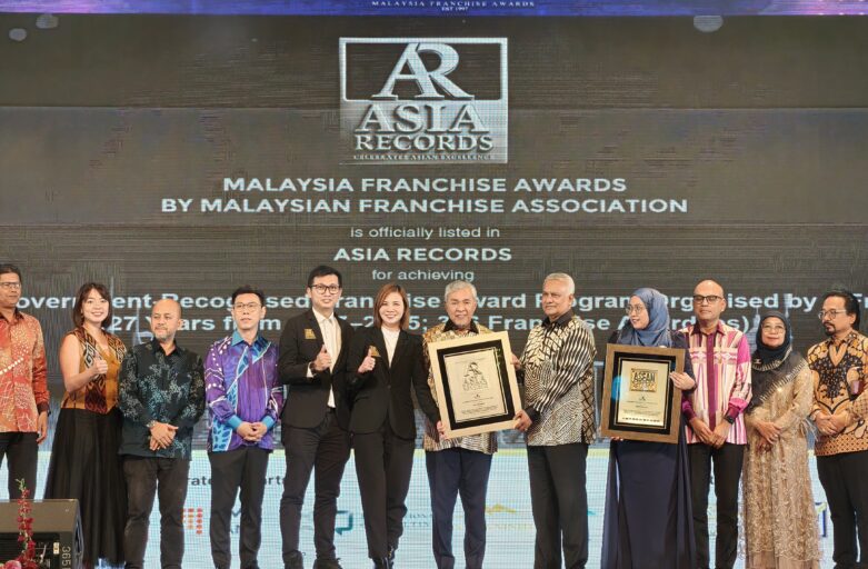 Malaysian Franchise Association Recognised by ASEAN Records for Organising The Longest Consecutive Government-Recognised Franchise Programme