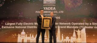YADEA Cambodia Recognised by ASEAN Records for Operating the Largest Fully Electric Motorcycle Dealer Network Under a Single Exclusive National Distributor