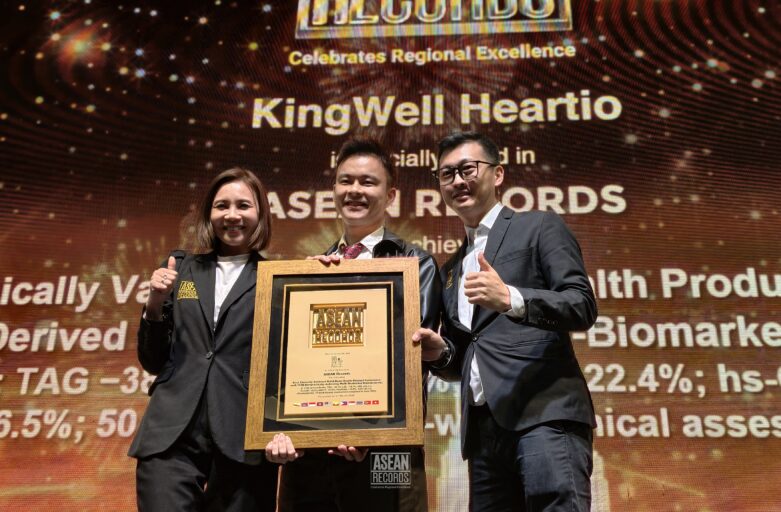 Kingwell Heartio Recognised by ASEAN Records for Clinical Validation Milestone in Halal Heart Health Innovation