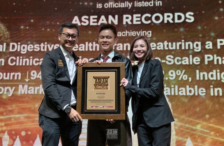 Nattome Recognised by ASEAN Records for Pioneering Clinically Validated Natural Digestive Health Innovation with Nationwide Pharmacy Distribution