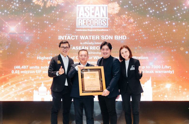 Intact Water Recognised by ASEAN Records for Driving Nationwide Adoption of Whole-House Water Filtration Systems