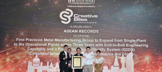 Creative Bliss Recognised by ASEAN Records for Rapid Multi-Plant Expansion in Precision Metal Manufacturing