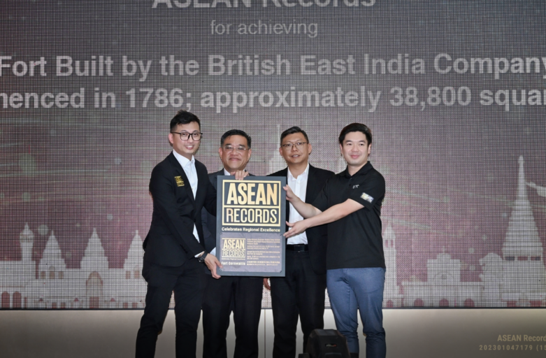 Fort Cornwallis Recognised by ASEAN Tourism Records for Its Historical Significance as the Oldest Star Bastion Fort on the Malay Peninsula