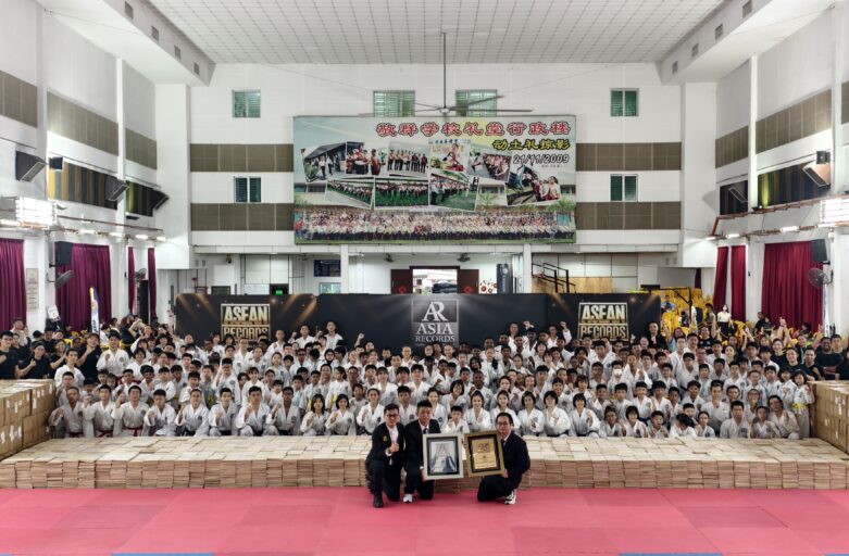 Kelab Taekwondo Triumph Achieve Recognised by ASEAN Records for 16,888 Taekwon-Do Boards Broken by Students Across 39 Institutions