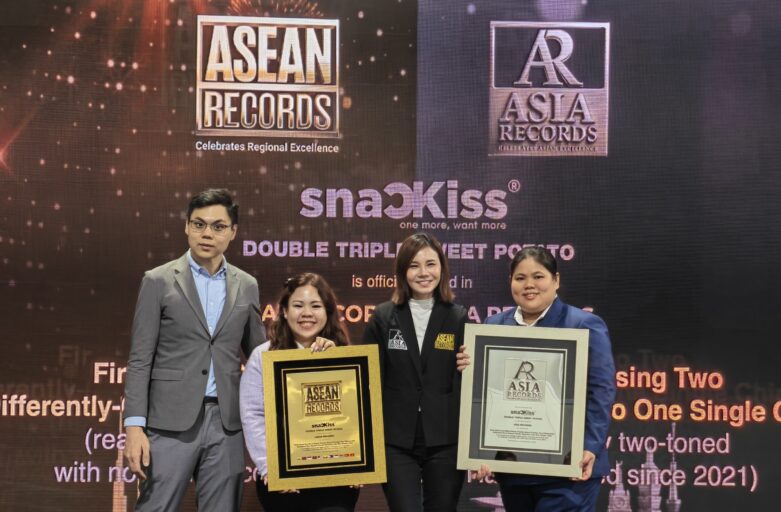 CWP Food Manufacturing’s SNACKISS Recognised by ASEAN Records for Two-Toned Halal Sweet Potato Chip