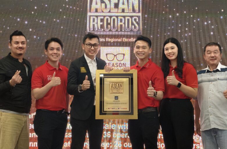 Season Optical Recognised by ASEAN Records for First Mart-Based Eyewear Chain to Surpass 1,000 Pairs Sold in a Three-Day Warehouse Sale with a Live Public Sales Tally